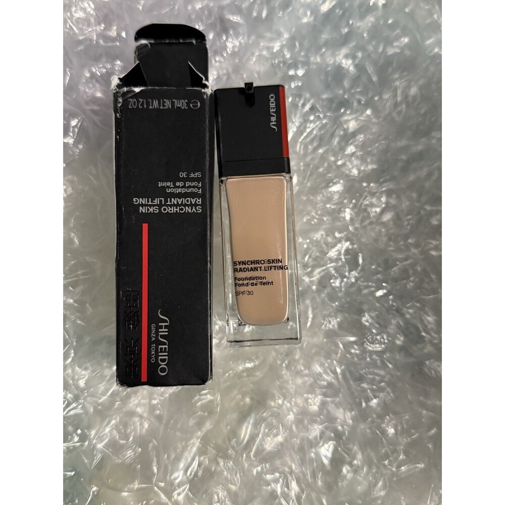 Shiseido Synchro Skin Radiant Lifting Foundation Spf 30 ~ 130 Opal/BNIB